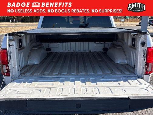 White Platinum Metallic Tri-Coat 2018 Ford F-150 Lariat