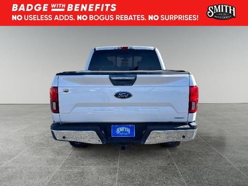 White Platinum Metallic Tri-Coat 2018 Ford F-150 Lariat