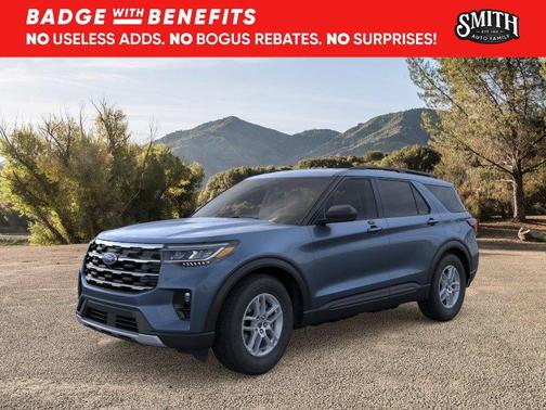Vapor Blue Metallic 2026 Ford Explorer Active