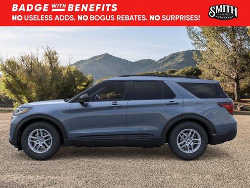 Vapor Blue Metallic 2026 Ford Explorer Active