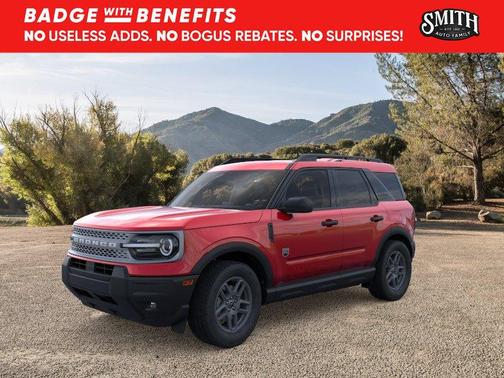 Ruby Red Metallic Tinted Clearcoat 2026 Ford Bronco Sport Big Bend