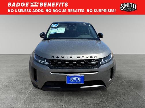 Silicon Silver Premium Metallic 2020 Land Rover Range Rover Evoque SE