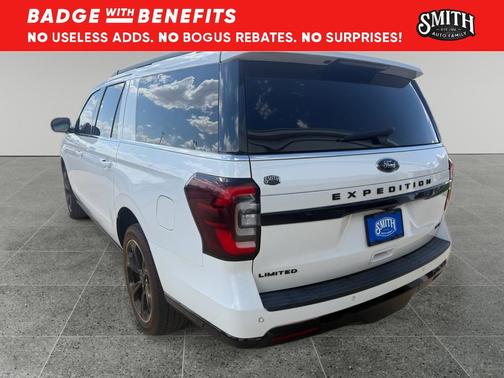 Star White Metallic Tri-Coat 2022 Ford Expedition Max Limited
