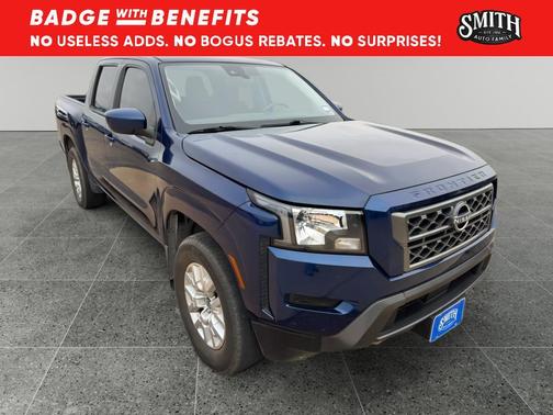 Deep Blue Pearl 2022 Nissan Frontier SV
