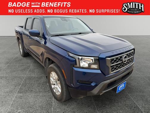Deep Blue Pearl 2022 Nissan Frontier SV