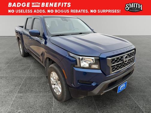 Deep Blue Pearl 2022 Nissan Frontier SV