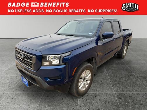 Deep Blue Pearl 2022 Nissan Frontier SV