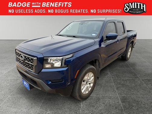 Deep Blue Pearl 2022 Nissan Frontier SV