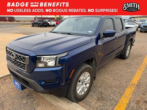 Deep Blue Pearl 2022 Nissan Frontier SV