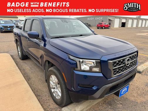 Deep Blue Pearl 2022 Nissan Frontier SV