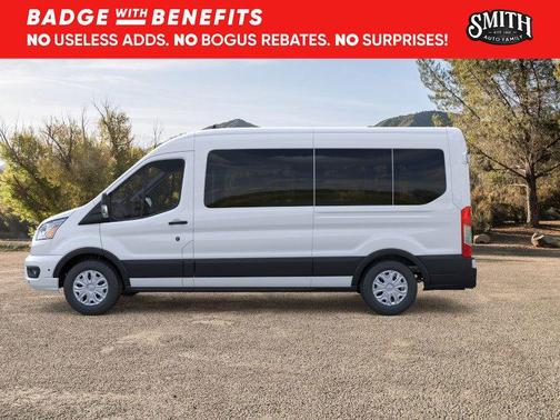 Oxford White 2025 Ford Transit-350 XLT