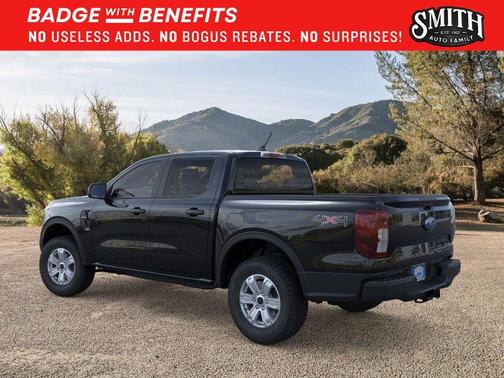 Shadow Black 2025 Ford Ranger XL