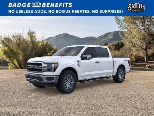 Star White Metallic Tri-Coat 2026 Ford F-150 Lariat