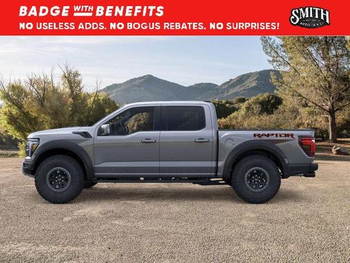 Carbonized Gray Metallic 2025 Ford F-150 Raptor