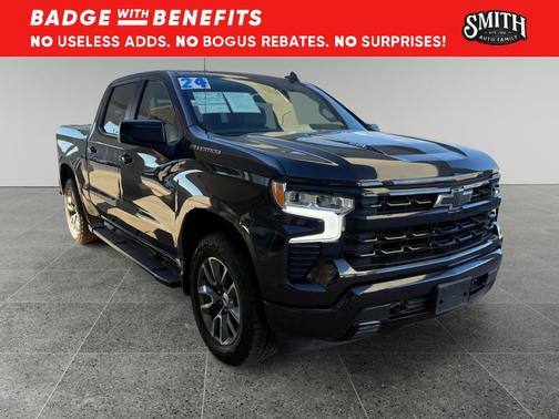 Dark Ash Metallic 2024 Chevrolet Silverado 1500 RST