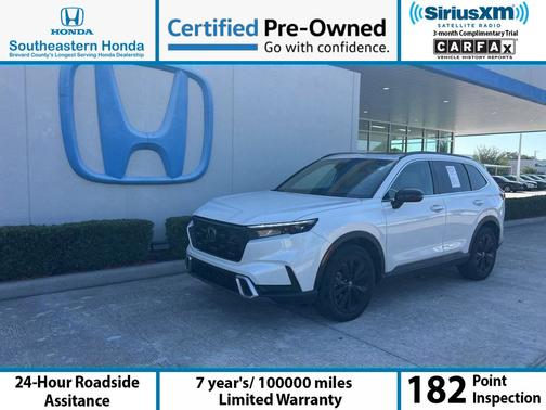 Platinum White Pearl 2024 Honda CR-V Hybrid SUV