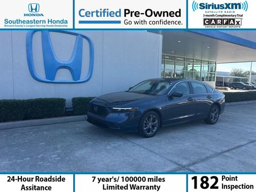 Canyon River Blue Metallic 2024 Honda Accord