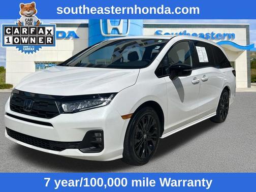 Platinum White Pearl 2025 Honda Odyssey
