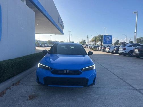Boost Blue Pearl 2026 Honda Civic Hybrid
