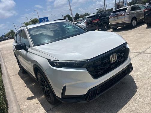 Platinum White Pearl 2024 Honda CR-V Hybrid