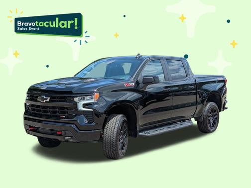 Black 2025 Chevrolet Silverado 1500 LT Trail Boss