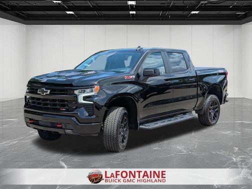 Black 2025 Chevrolet Silverado 1500 LT Trail Boss