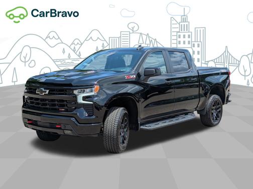Black 2025 Chevrolet Silverado 1500 LT Trail Boss