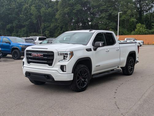 Summit White 2021 GMC Sierra 1500 Elevation