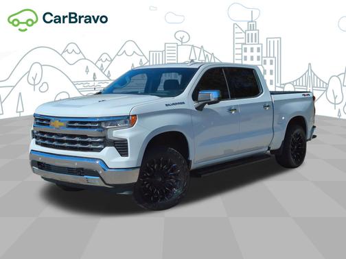 Summit White 2025 Chevrolet Silverado 1500 LTZ
