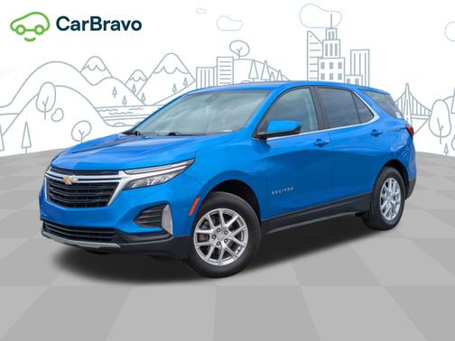 Riptide Blue Metallic 2024 Chevrolet Equinox LT