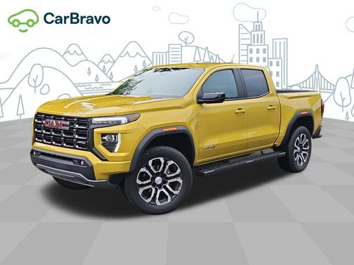 Solar Flare Metallic 2023 GMC Canyon 4WD AT4