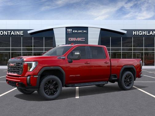 Volcanic Red Tintcoat 2026 GMC Sierra 2500 AT4
