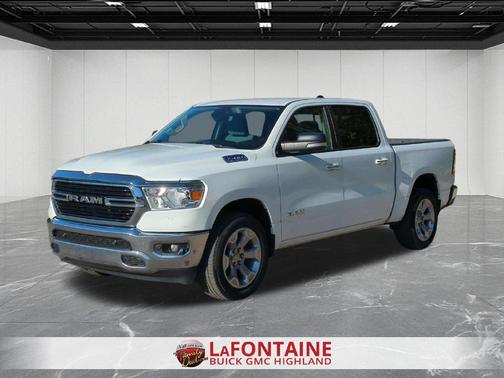 Bright White Clearcoat 2020 RAM 1500 Big Horn/Lone Star