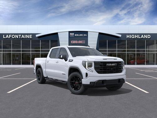 Summit White 2026 GMC Sierra 1500 Elevation
