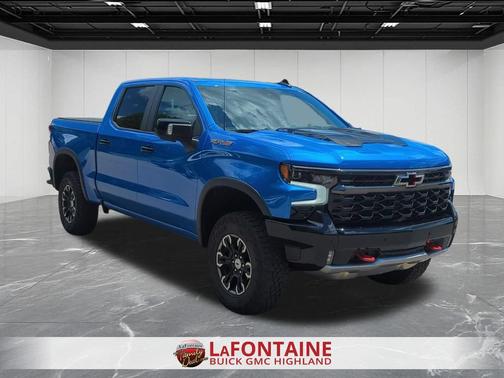 Riptide Blue Metallic 2025 Chevrolet Silverado 1500 ZR2