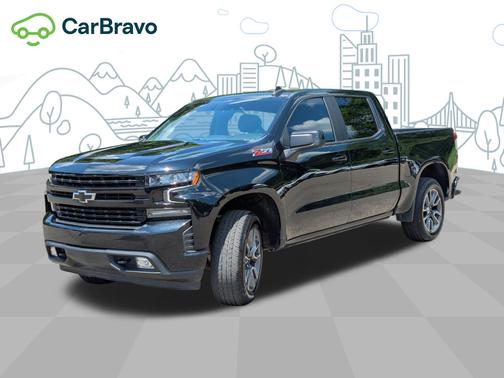Black 2021 Chevrolet Silverado 1500 RST