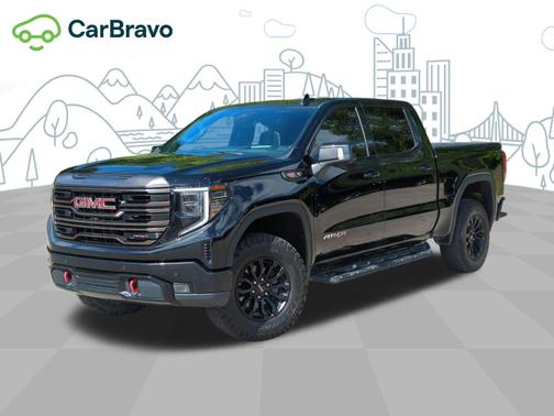 Onyx Black 2022 GMC Sierra 1500 AT4X
