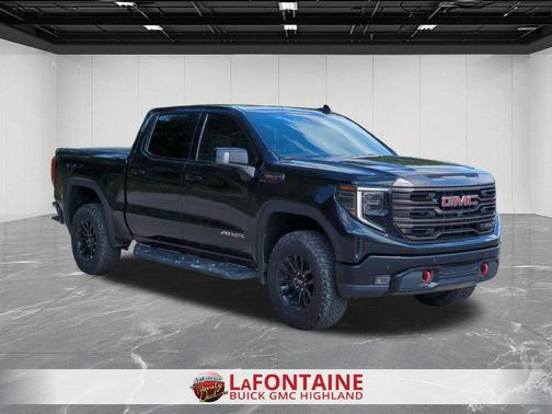 Onyx Black 2022 GMC Sierra 1500 AT4X