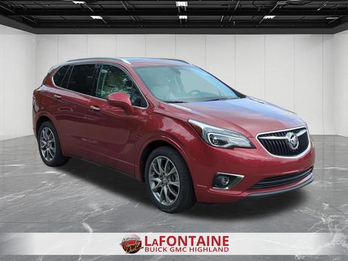 Chili Red Metallic 2020 Buick Envision Essence