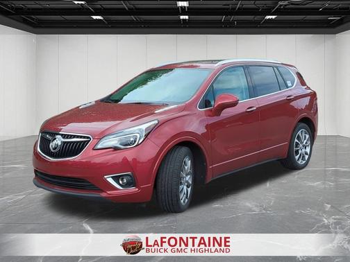 Chili Red Metallic 2020 Buick Envision Essence