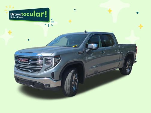Sterling Metallic 2023 GMC Sierra 1500 SLT
