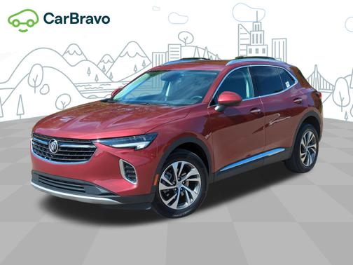 Cinnabar Metallic 2023 Buick Envision Essence