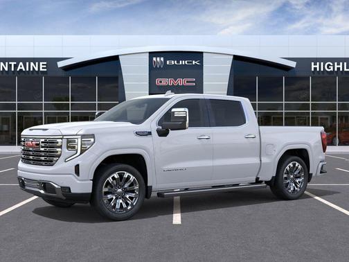 Glacier White Tricoat 2026 GMC Sierra 1500 Denali