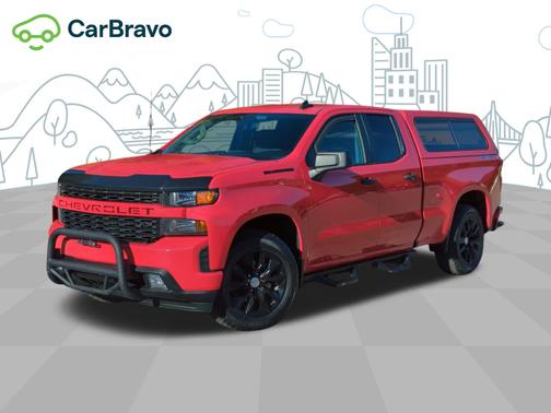 Red Hot 2021 Chevrolet Silverado 1500 Custom
