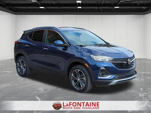Sapphire Metallic 2023 Buick Encore GX Select
