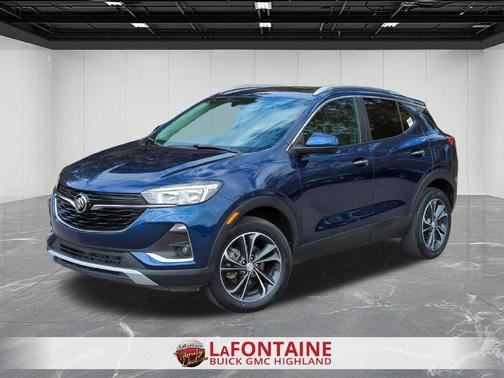 Sapphire Metallic 2023 Buick Encore GX Select