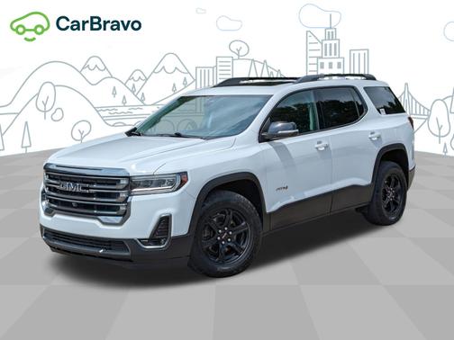 Summit White 2023 GMC Acadia AT4