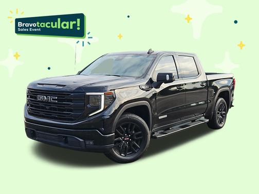 Onyx Black 2023 GMC Sierra 1500 Elevation