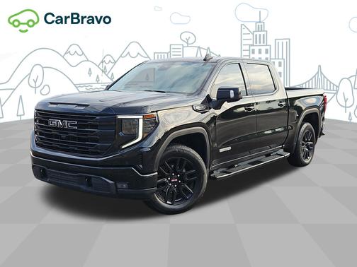 Onyx Black 2023 GMC Sierra 1500 Elevation