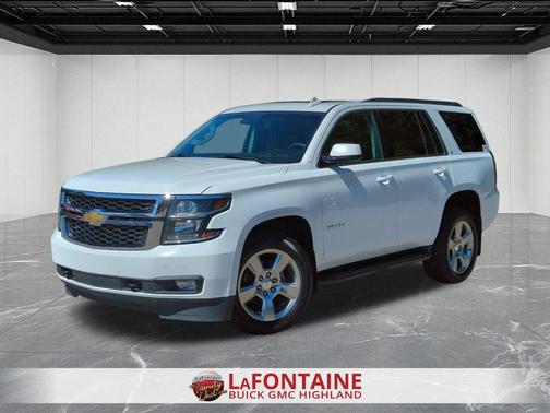 Summit White 2018 Chevrolet Tahoe LT